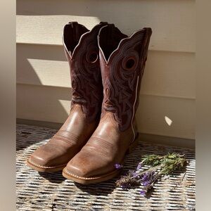 Durango Women’s Western Burnished Rose Riding and Work Boots